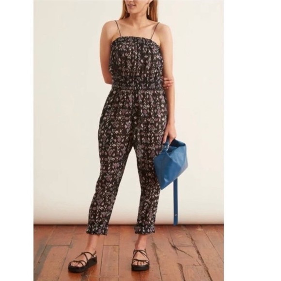 Isabel Marant Timea Jumpsuit in Dark Midnight - Picture 2 of 11